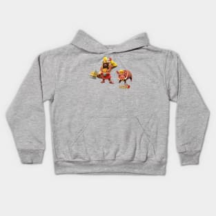 Super Hog Rider - Clash of Clans Kids Hoodie